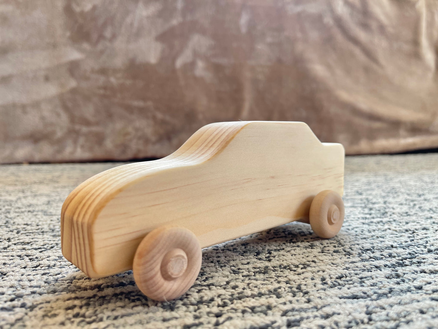 Personalized Wooden Toy Car