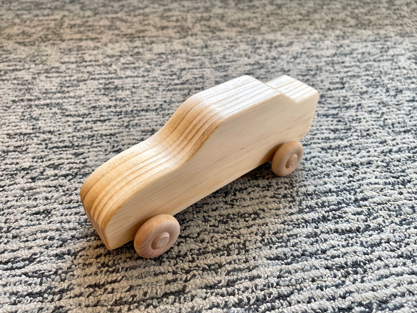 Personalized Wooden Toy Car