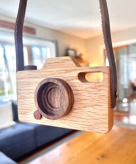 Wooden Toy Camera